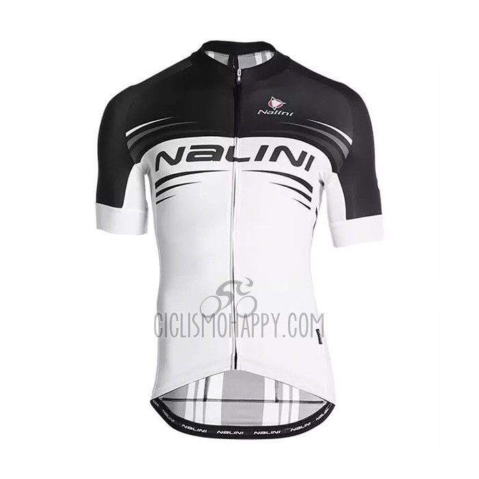Nalini Cycling Jersey Bib Short 2021 Men Short Sleeve Black White
