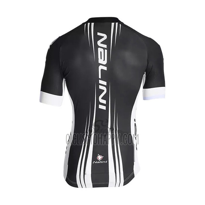 Nalini Cycling Jersey Bib Short 2021 Men Short Sleeve Black White