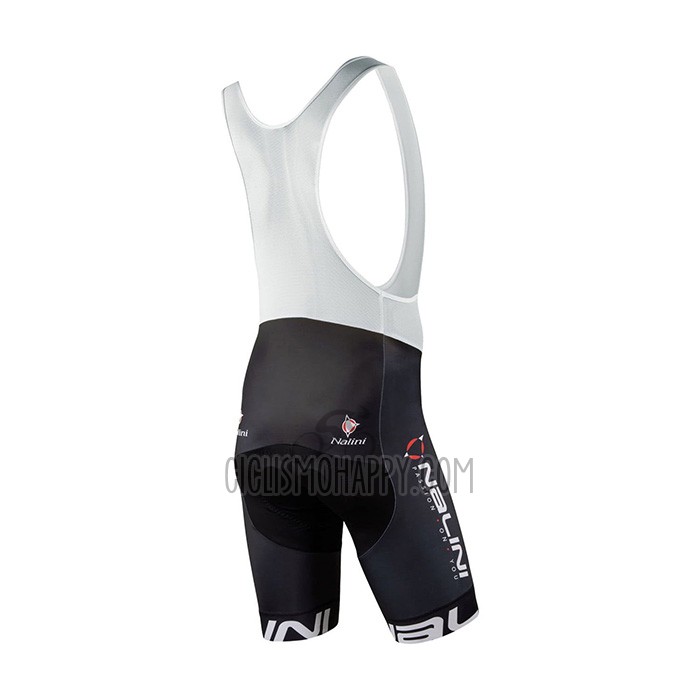 Nalini Cycling Jersey Bib Short 2021 Men Short Sleeve Black Yellow