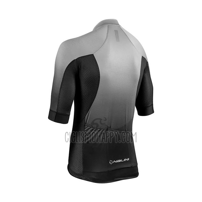 Nalini Cycling Jersey Bib Short 2021 Men Short Sleeve Gray