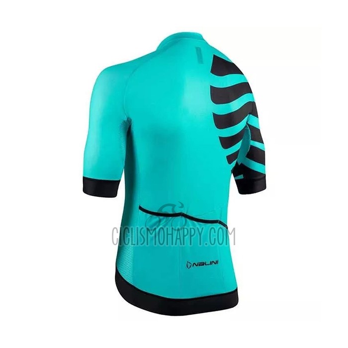 Nalini Cycling Jersey Bib Short 2021 Men Short Sleeve Light Green