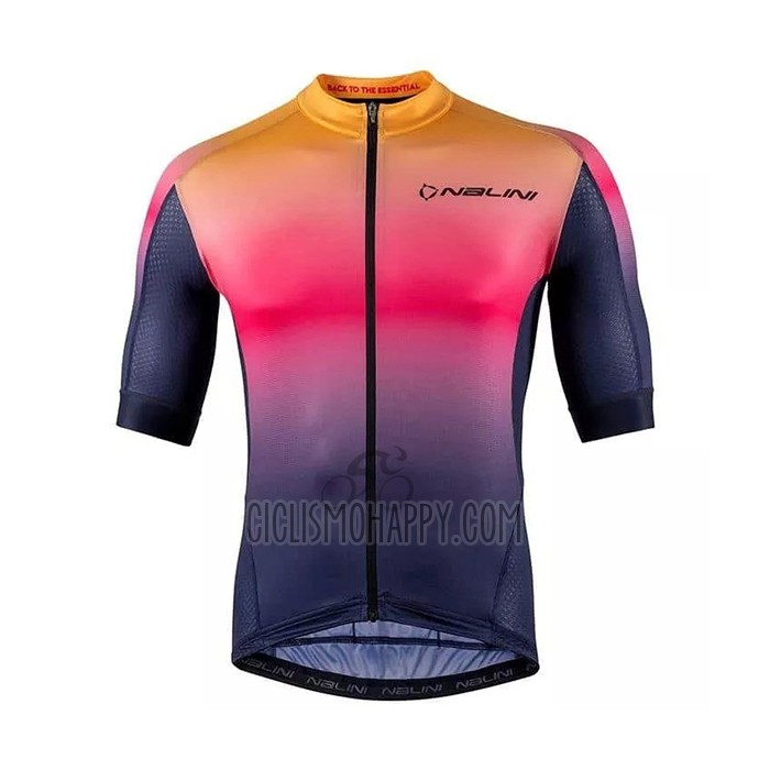 Nalini Cycling Jersey Bib Short 2021 Men Short Sleeve Multicolore