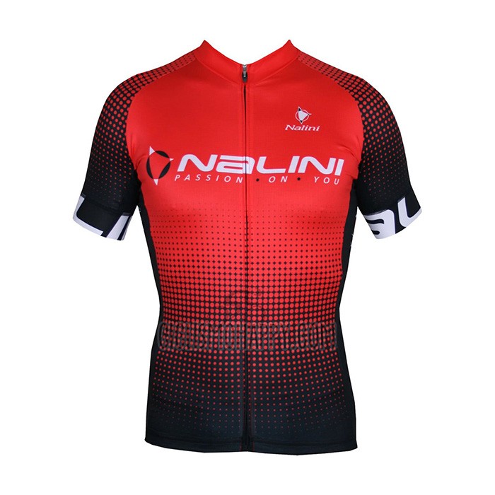 Nalini Cycling Jersey Bib Short 2021 Men Short Sleeve Red