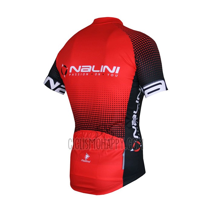 Nalini Cycling Jersey Bib Short 2021 Men Short Sleeve Red