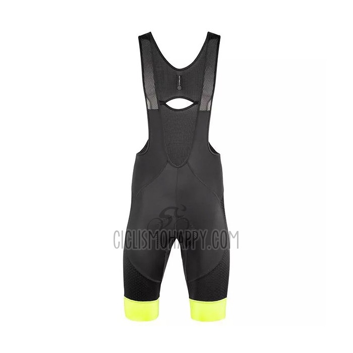 Nalini Cycling Jersey Bib Short 2021 Men Short Sleeve Yellow Black