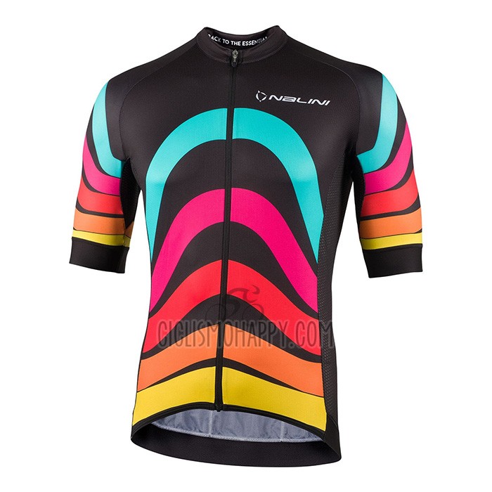Nalini Cycling Jersey Bib Short 2022 Men Short Sleeve Black