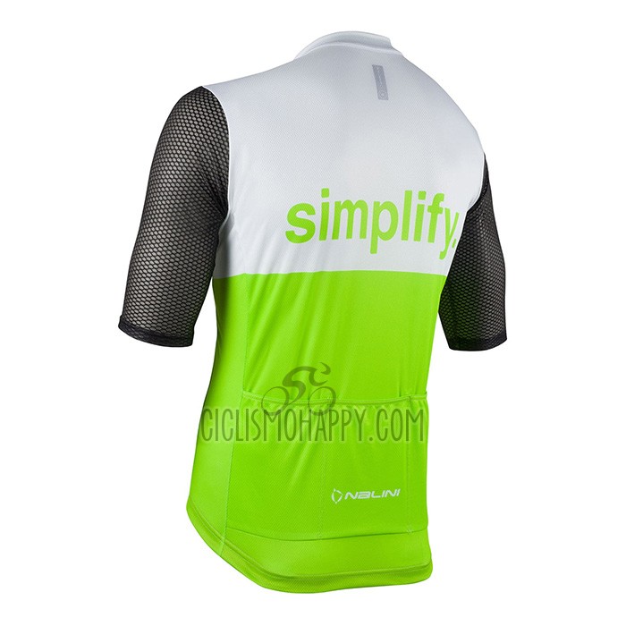 Nalini Cycling Jersey Bib Short 2022 Men Short Sleeve Green Black