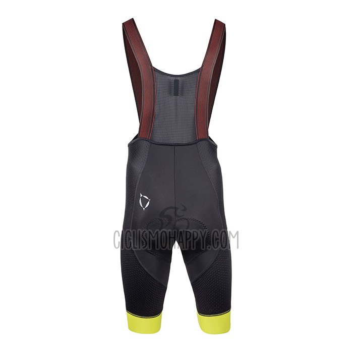 Nalini Cycling Jersey Bib Short 2022 Men Short Sleeve Yellow