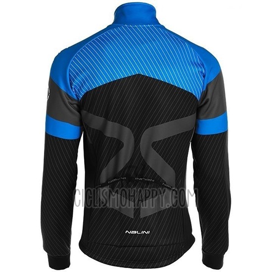 Nalini Cycling Jersey Bib Tight 2019 Men Long Sleeve Black Blue
