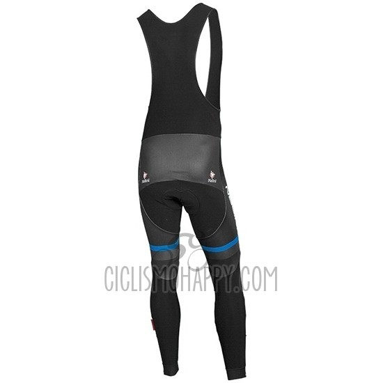 Nalini Cycling Jersey Bib Tight 2019 Men Long Sleeve Black Blue