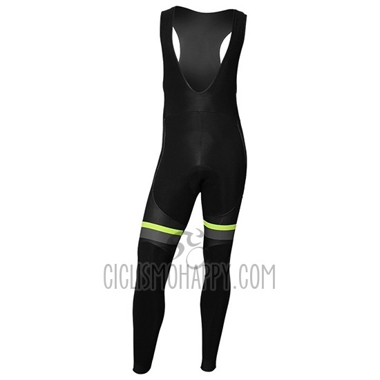 Nalini Cycling Jersey Bib Tight 2019 Men Long Sleeve Black Green