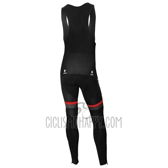Nalini Cycling Jersey Bib Tight 2019 Men Long Sleeve Black Red