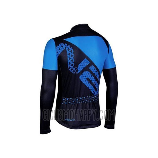 Nalini Cycling Jersey Bib Tight 2020 Men Long Sleeve Black Blue