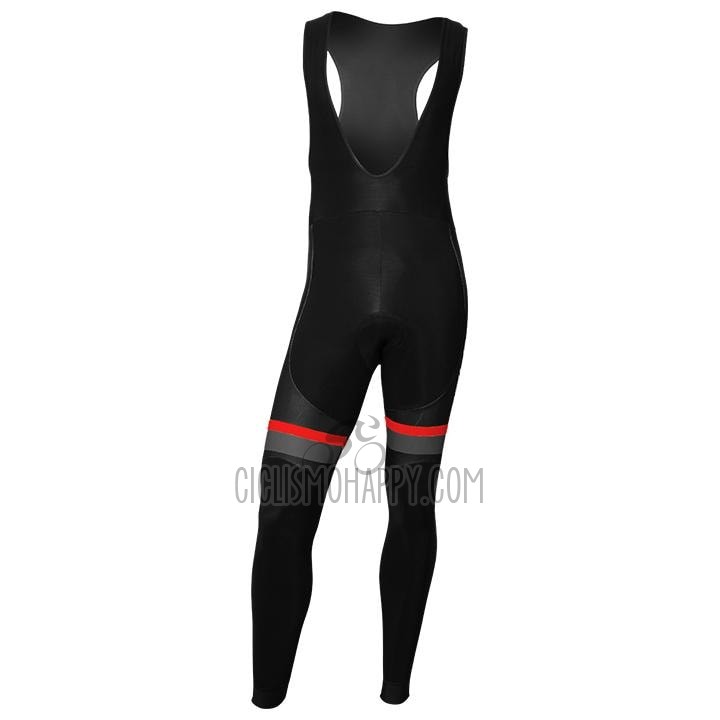 Nalini Cycling Jersey Bib Tight 2020 Men Long Sleeve Black Gray Red