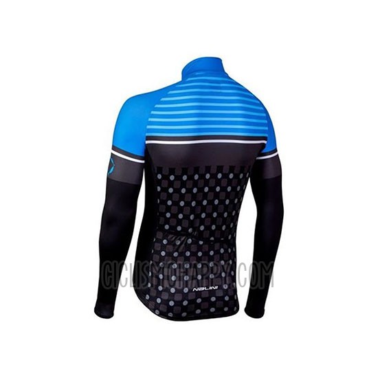 Nalini Cycling Jersey Bib Tight 2020 Men Long Sleeve Blue Black