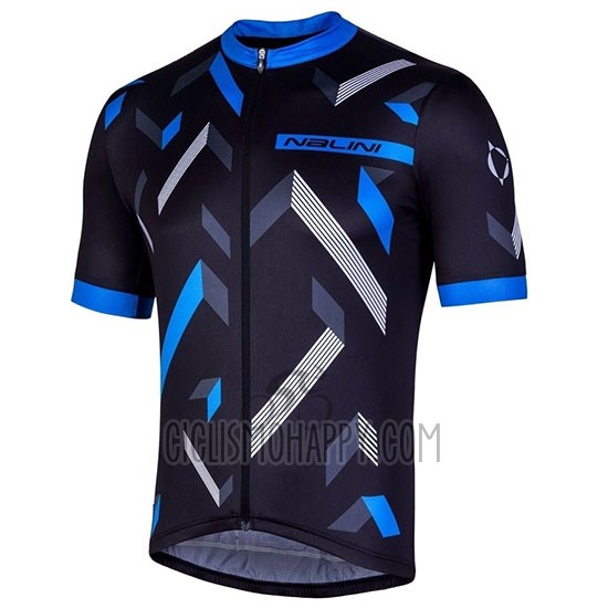 Nalini Descesa 2.0 Cycling Jersey Bib Short 2019 Men Short Sleeve Black Blue