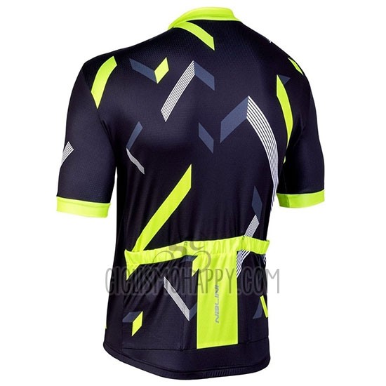 Nalini Descesa 2.0 Cycling Jersey Bib Short 2019 Men Short Sleeve Black Yellow