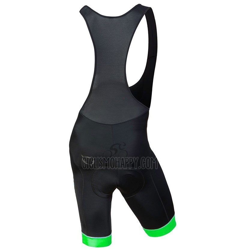 Nalini Fatica Cycling Jersey Bib Short 2018 Men Short Sleeve Green