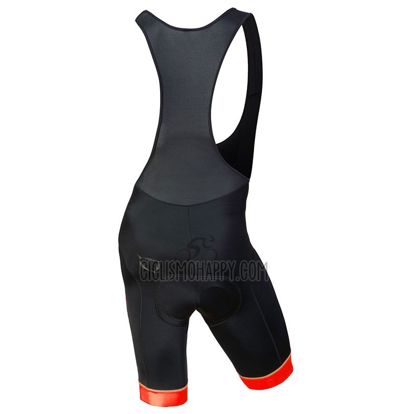 Nalini Fatica Cycling Jersey Bib Short 2018 Men Short Sleeve Orange