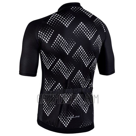 Nalini Podio 2.0 Cycling Jersey Bib Short 2019 Men Short Sleeve Black White