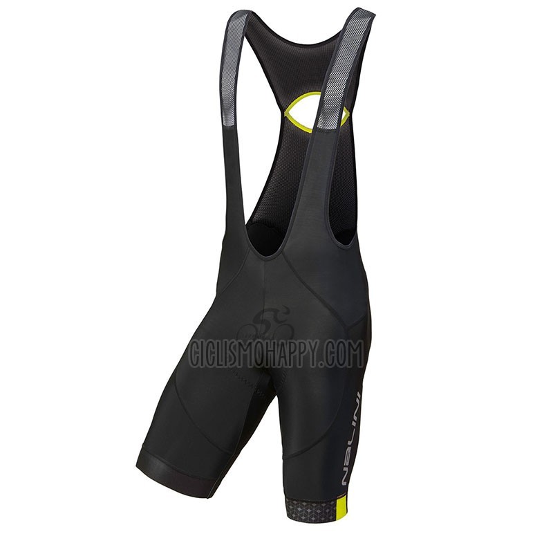 Nalini Podio Cycling Jersey Bib Short 2018 Men Short Sleeve Green