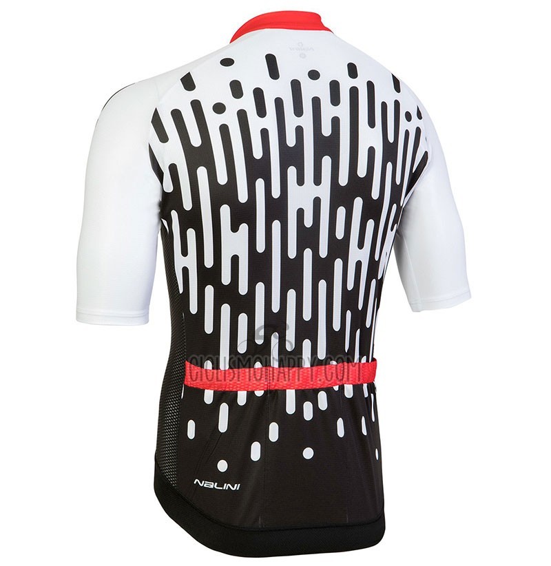 Nalini Podio Cycling Jersey Bib Short 2018 Men Short Sleeve White