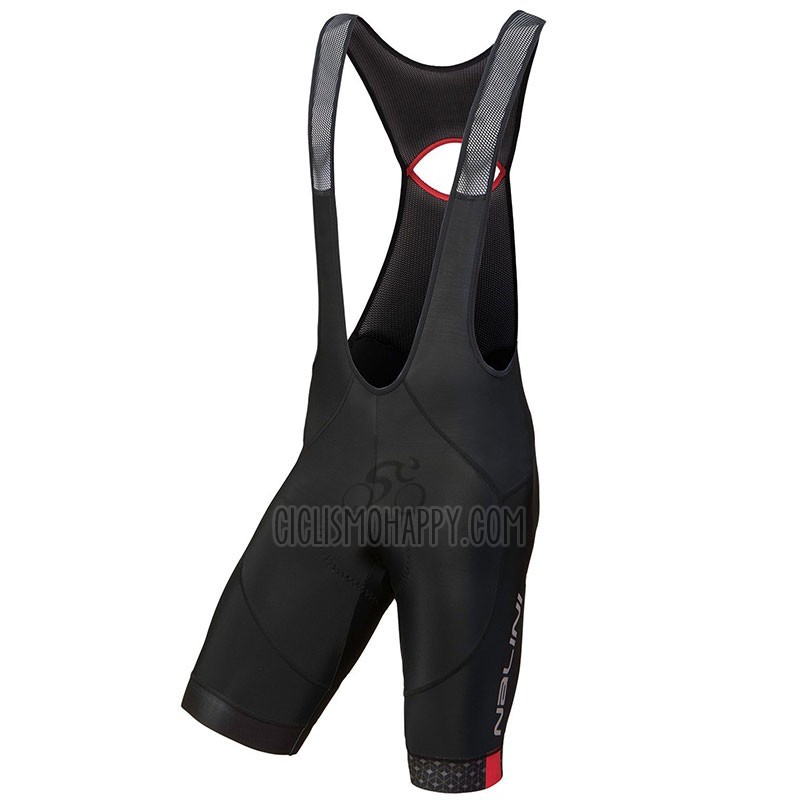 Nalini Podio Cycling Jersey Bib Short 2018 Men Short Sleeve White