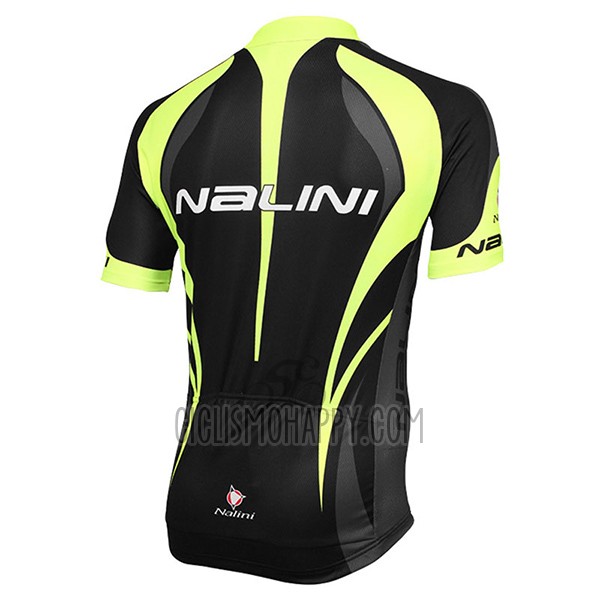 Nalini Predazzo Cycling Jersey Bib Short 2017 Men Short Sleeve Black