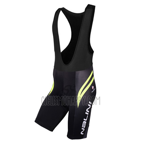 Nalini Predazzo Cycling Jersey Bib Short 2017 Men Short Sleeve Black