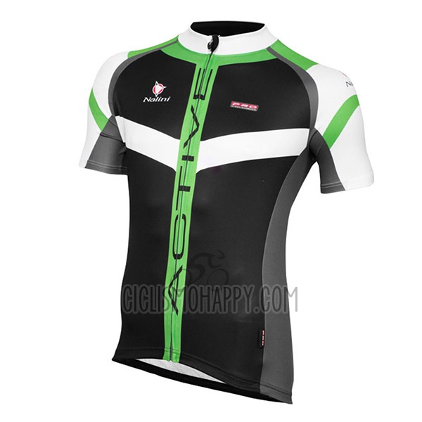 Nalini Rigel Cycling Jersey Bib Short 2017 Men Short Sleeve Black