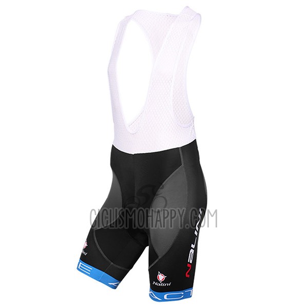 Nalini Rigel Cycling Jersey Bib Short 2017 Men Short Sleeve Black and Blue