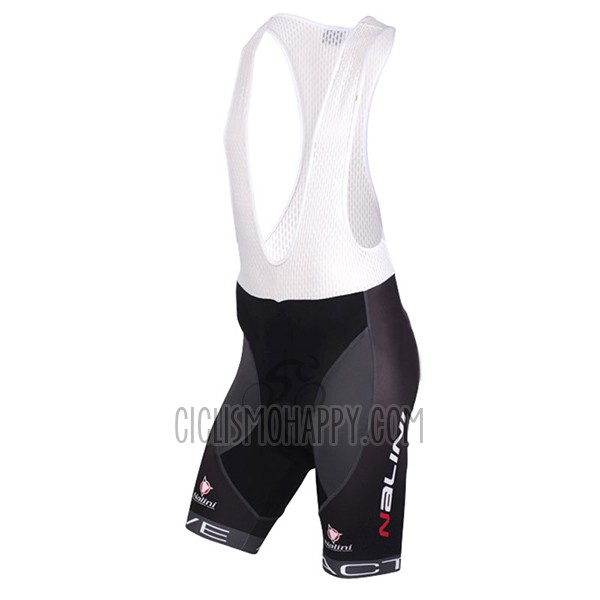 Nalini Rigel Cycling Jersey Bib Short 2017 Men Short Sleeve White
