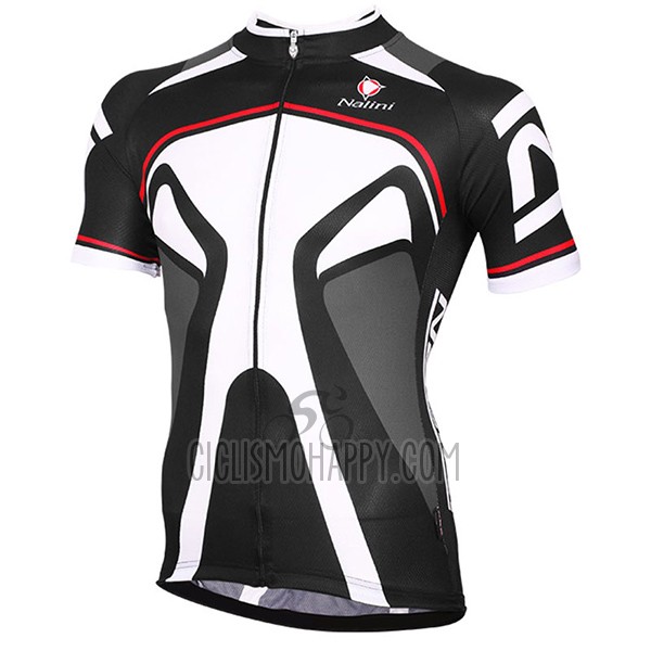Nalini Salorno Cycling Jersey Bib Short 2017 Men Short Sleeve Black