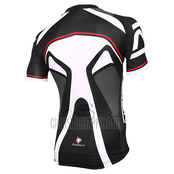 Nalini Salorno Cycling Jersey Bib Short 2017 Men Short Sleeve Black
