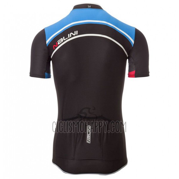 Nalini Sinello Ti Cycling Jersey Bib Short 2017 Men Short Sleeve Blue