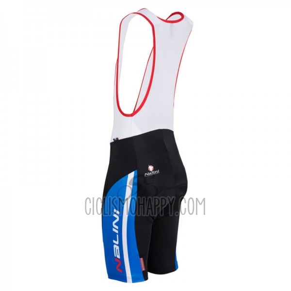 Nalini Sinello Ti Cycling Jersey Bib Short 2017 Men Short Sleeve Blue