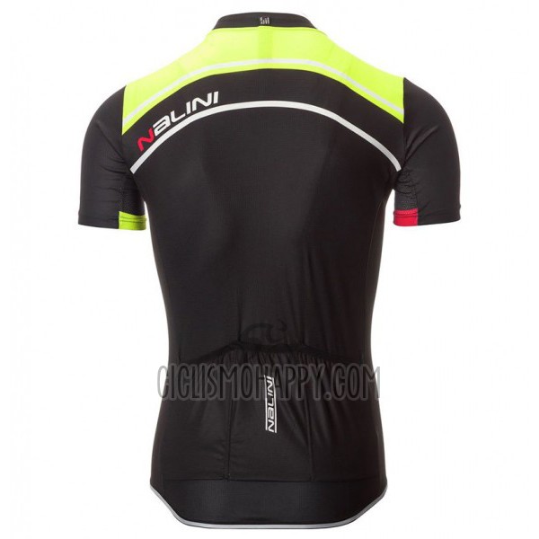 Nalini Sinello Ti Cycling Jersey Bib Short 2017 Men Short Sleeve Green