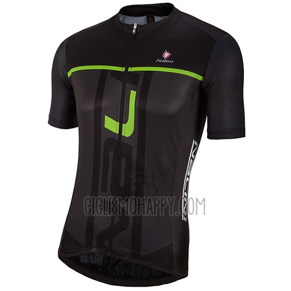 Nalini Speed Cycling Jersey Bib Short 2017 Men Short Sleeve Black