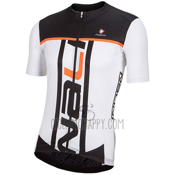 Nalini Speed Cycling Jersey Bib Short 2017 Men Short Sleeve Black and White