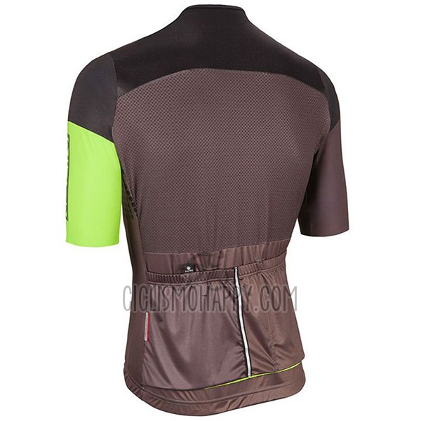 Nalini Velodromo Cycling Jersey Bib Short 2017 Men Short Sleeve Marron