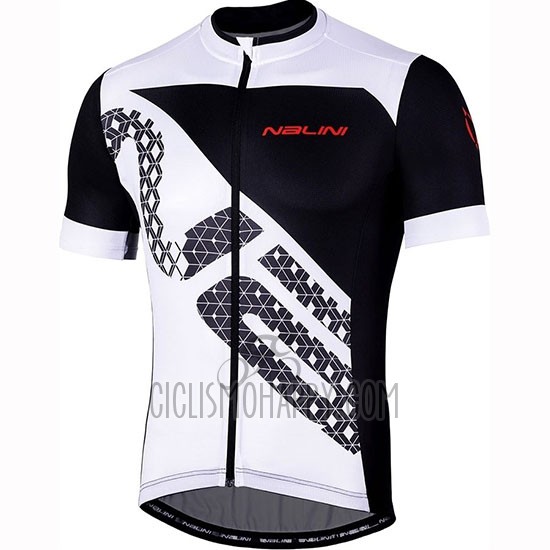 Nalini Volata 2.0 Cycling Jersey Bib Short 2019 Men Short Sleeve Black White