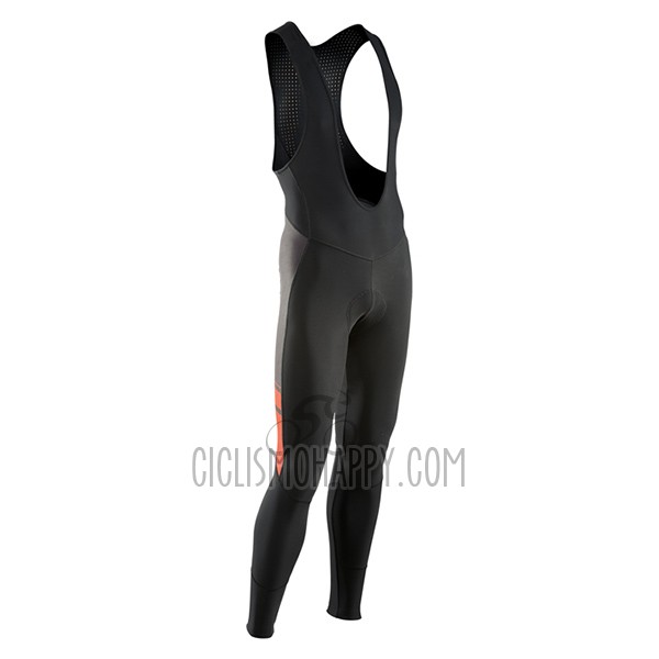 Nalini Northwave Cycling Jersey Bib Tight 2017 Men Long Sleeve Red and Black