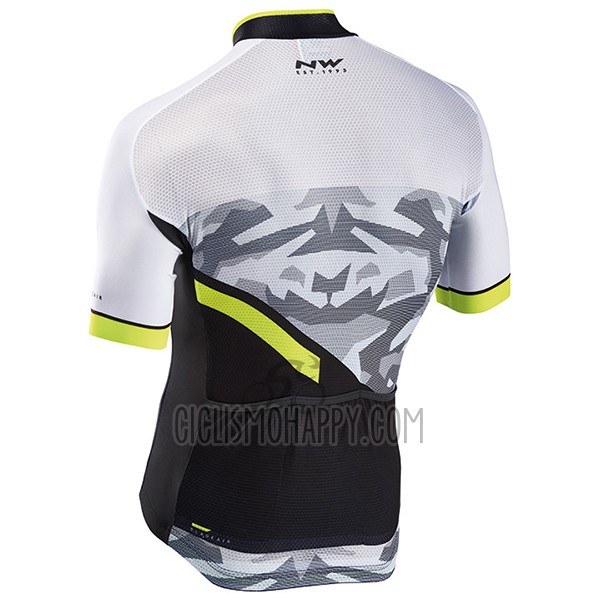 Northwave Blade Air Cycling Jersey Bib Short 2017 Men Short Sleeve Black and White