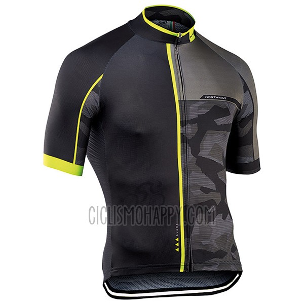 Northwave Blade Cycling Jersey Bib Short 2017 Men Short Sleeve Black