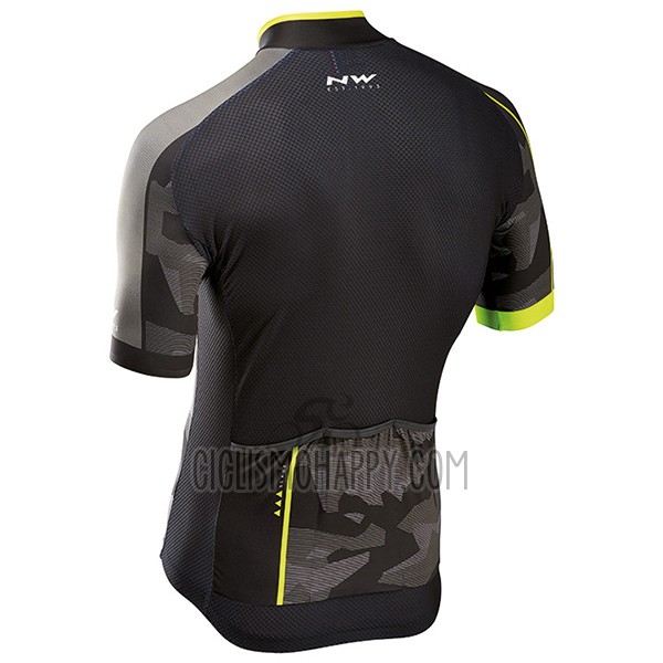 Northwave Blade Cycling Jersey Bib Short 2017 Men Short Sleeve Black