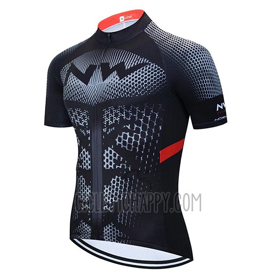 Northwave Cycling Jersey Bib Short 2020 Men Short Sleeve Black Yellow Red