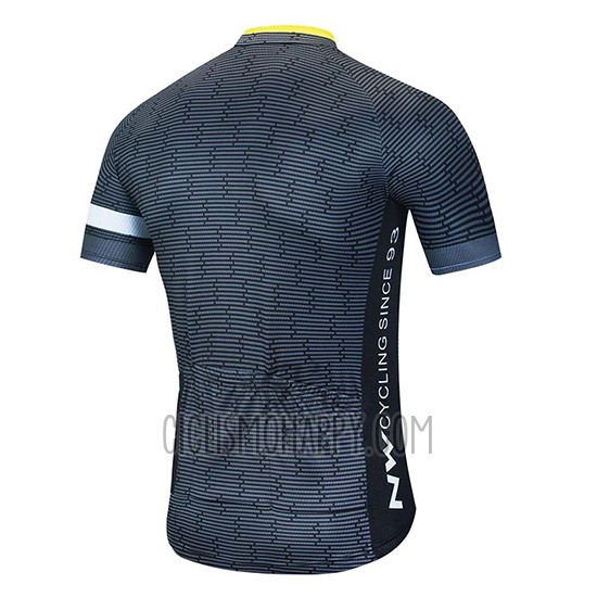 Northwave Cycling Jersey Bib Short 2020 Men Short Sleeve Gray Black White