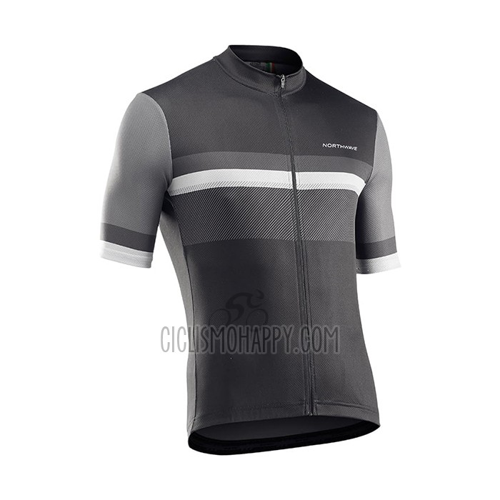 Northwave Cycling Jersey Bib Short 2021 Men Short Sleeve Black