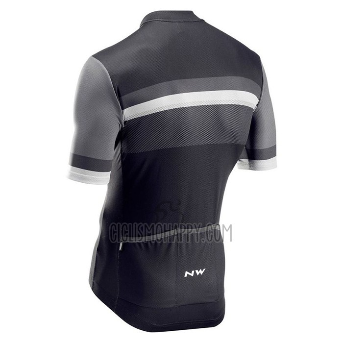 Northwave Cycling Jersey Bib Short 2021 Men Short Sleeve Black