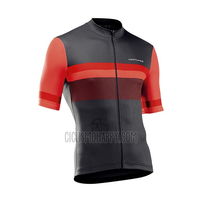 Northwave Cycling Jersey Bib Short 2021 Men Short Sleeve Red